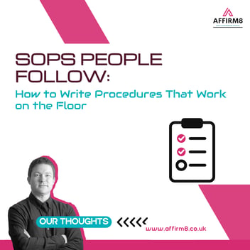 How to write SOPs people follow